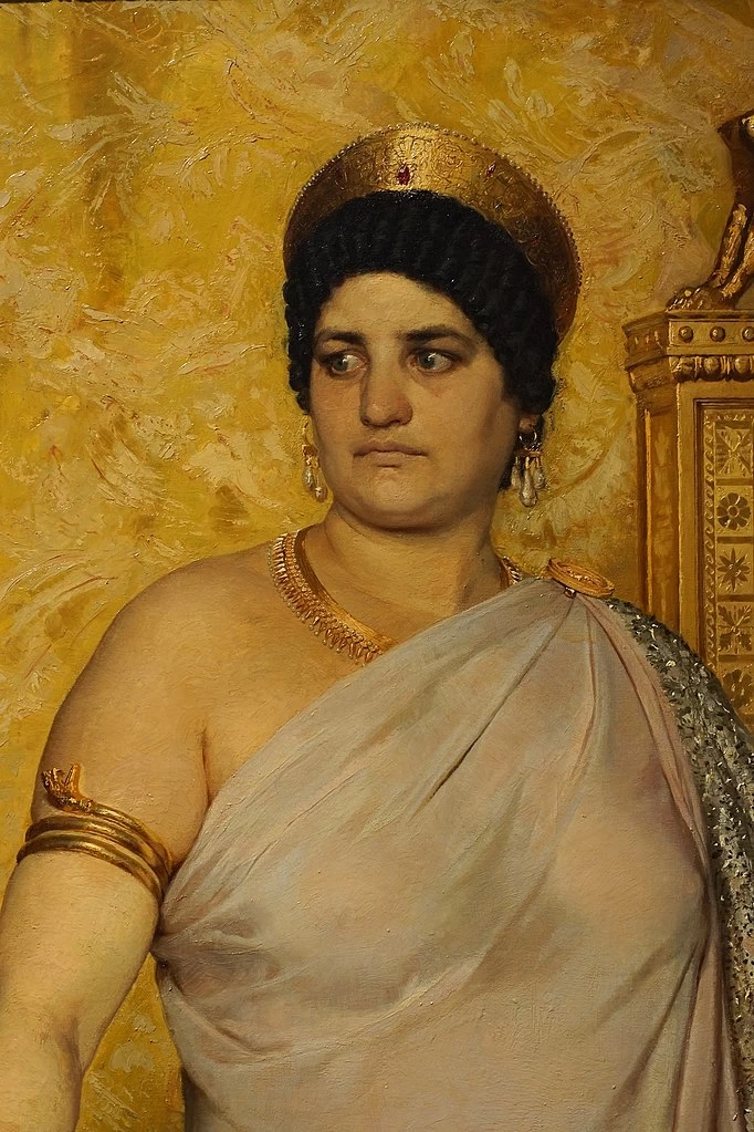 Messalina - Museo d'arte di Göteborg, dettaglio